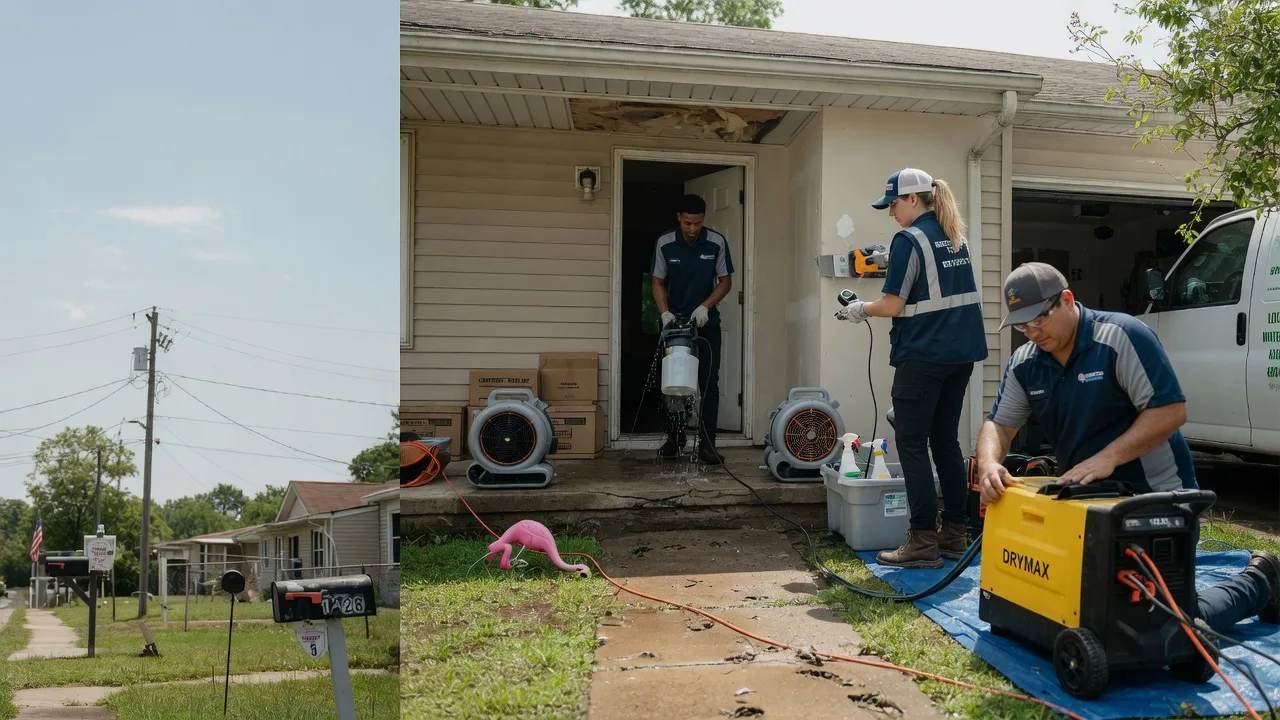 Storm Damage Water Removal in Gandeeville, WV near me